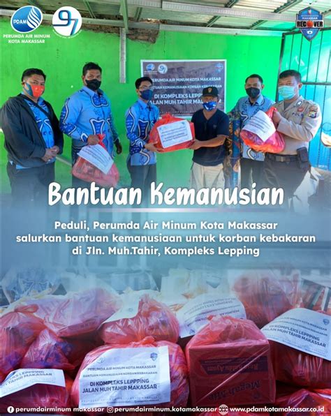 Bantuan Kemanusiaan Untuk Korban Bencana Kebakaran Di Lepping Jongaya