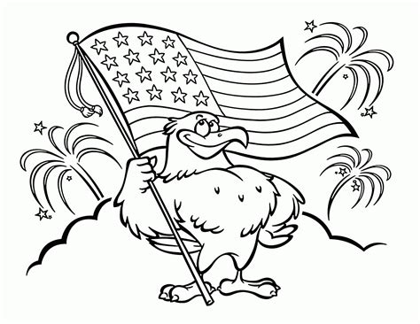 18 Printable Independence Day Coloring Pages - Holiday Vault