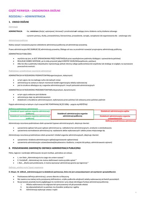 Prawo Administracyjne Skrypt 2019 Wyd 8 Pdf Wersja 1 Warning TT