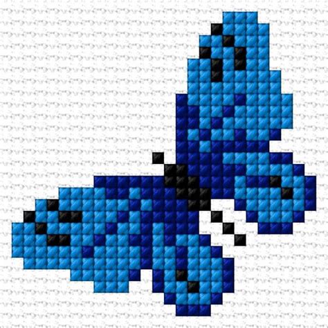 Printable Butterfly Cross Stitch Patterns