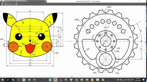 Bài Tập Vẽ Autocad Hướng Dẫn Từ Cơ Bản Đến Nâng Cao Cho Mọi Người