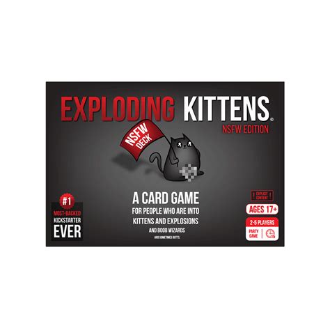 Exploding Kittens Nsfw Edition Nsfw Card Game Exploding Kittens