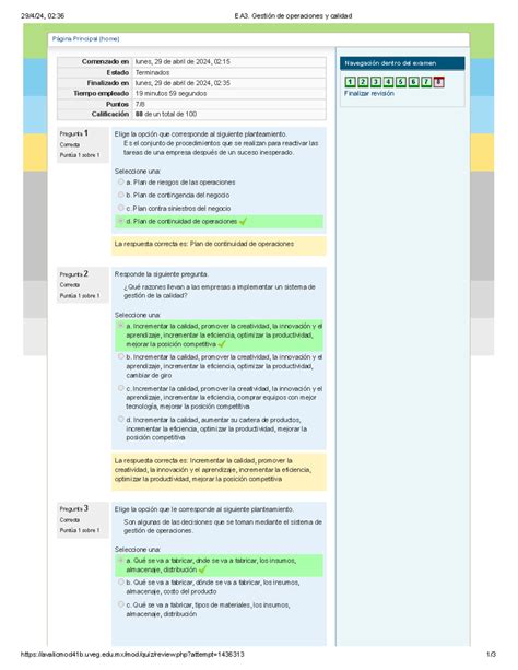 EA3 Gestión de operaciones y calidad 29 4 24 02 36 EA3 Gestión de