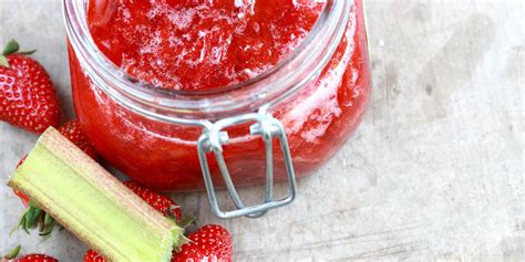 Strawberry Rhubarb Jam Recipe No Calorie Sweetener Sugar Substitute