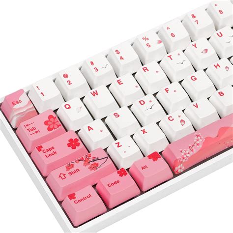 Tasten Pbt Tastenkappen F Nfseitige Sublimation Keycaps Cover Set