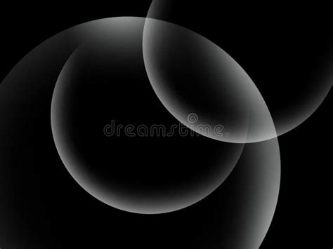 Black and White Circles Abstract Background Stock Illustration ...