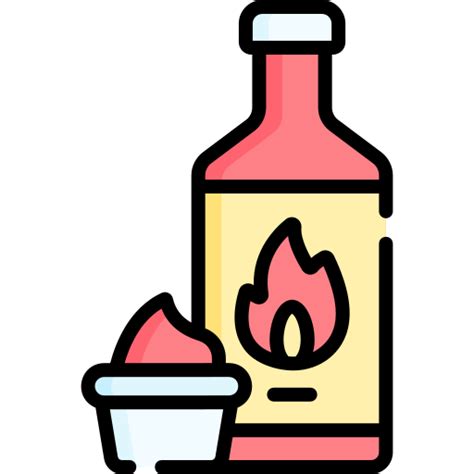 Chili Sauce Special Lineal Color Icon