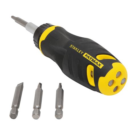 FATMAX Push N Pick Multi Bit Ratcheting Screwdriver FMHT62287