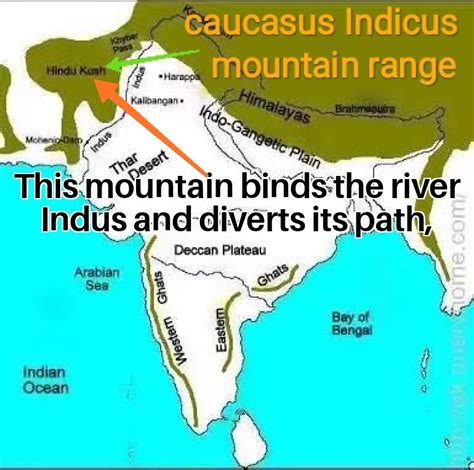 Hindu Kush Mountains Map