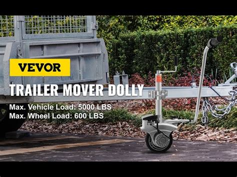 Powerful Gen Mini Mover 550W Jockey Wheel 12V Electric 42 OFF