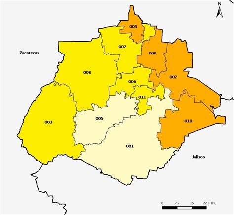 Mapa Fisico De Aguascalientes Mapa Físico Geográfico Político