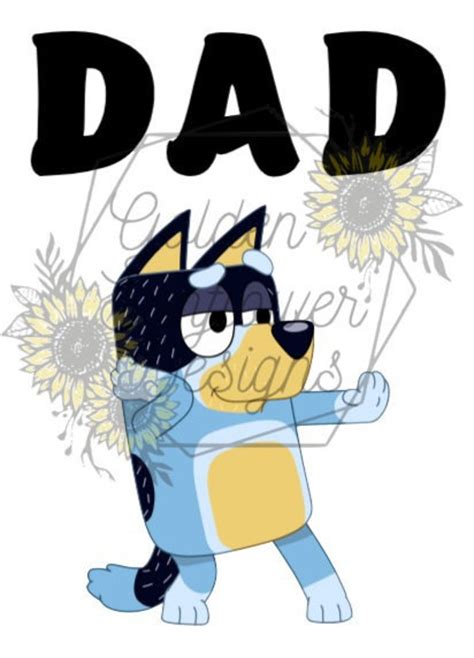 Bandit Dad Svg Bluey Dad Svg Bluey Svg Cartoon Svg Png Eps Dxf The