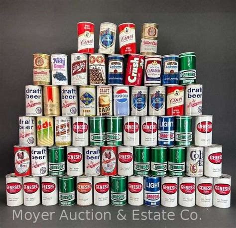 Vintage Beer Can Collection Moyer Auction Estate Co Inc