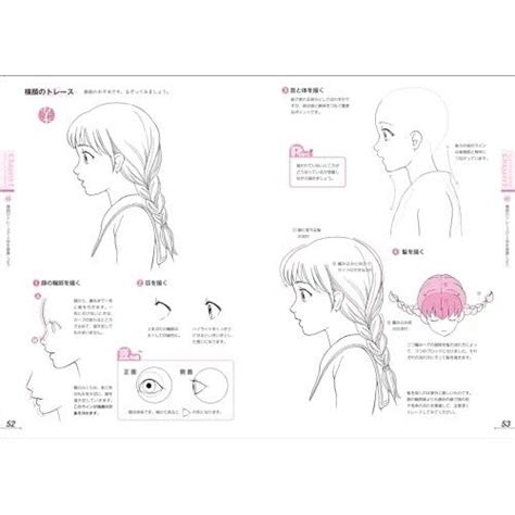 How To Draw Manga Girl Character Drawing For Beginner Guide Book Japan