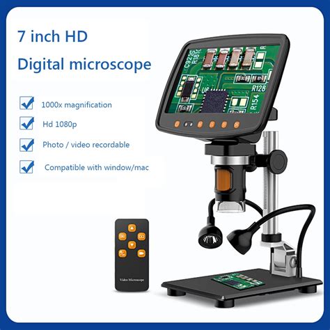 Microscope Vid O Num Rique LCD HD Soudure Lectronique Inspection De