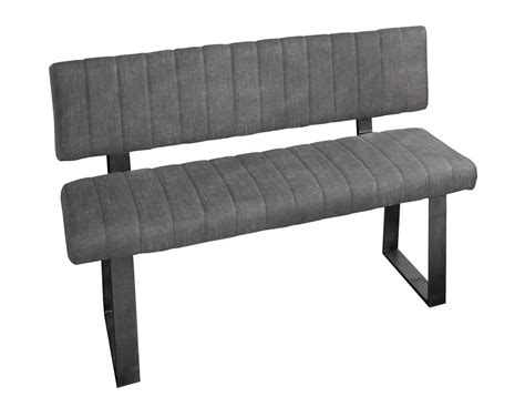 massive side bench graphite hann furnishing