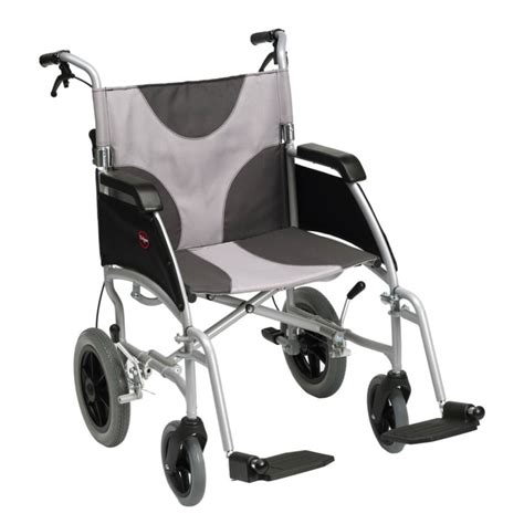 Enigma Ultra Lightweight Aluminium Transit Wheelchair ReliMobility