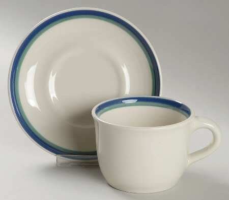 Northwinds Flat Cup Saucer Set By Pfaltzgraff Replacements Ltd