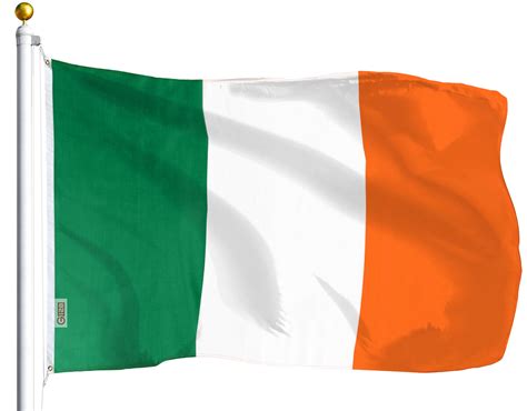 Waving Irish Flag