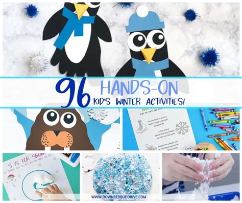 96 Kid's Winter Activities | Hands On Winter Activities for Kids