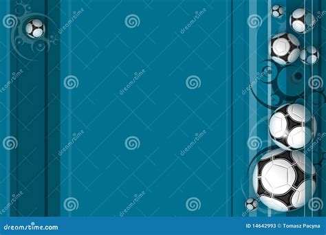 Blue Soccer Background stock illustration. Illustration of presentation ...