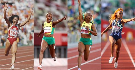 The Race For Flo Jo S 100m World Record Can Elaine Thompson Herah