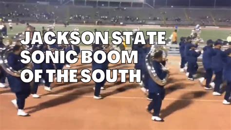 Jackson State Sonic Boom Of The South Get Ready Hbcu Band Youtube