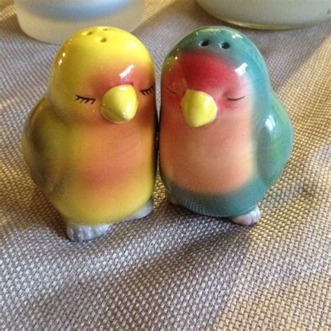 Love Bird Salt And Pepper Shakers Saltandpeppershakers Salt And