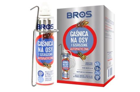 BROS Gaśnica na osy i szerszenie automatyczna zwalcza gniazda 400 ml