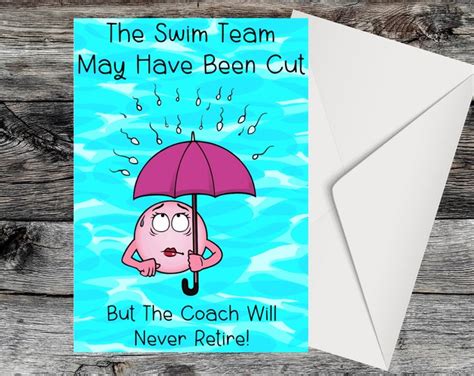 The Swim Team May Have Been Cut Vasectomy Punny Vasectomy Card Happy Vasectomy Day Man T