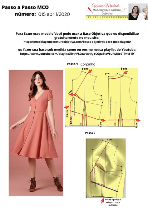 Passo A Passo Mco Modelagem E Costura Objetiva Moldes De