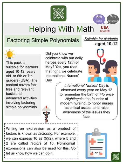 Medication Math Worksheet Pediatric Nursing Medication Math