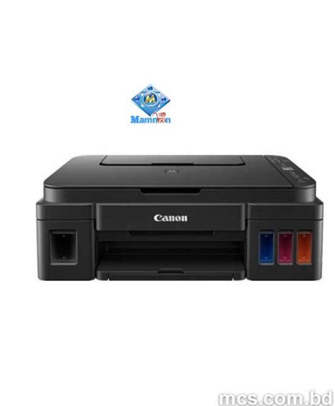 Canon Pixma G Refillable Ink Tank Wireless Printer Mcs