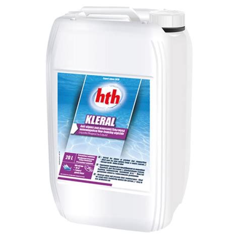 Produits Matériels Piscines KLERAL 20L hth anti algues