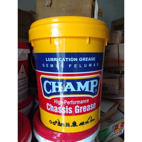 Jual Champ Chassis Grease Nlgi Gemuk Stempet Alat Industri Pail