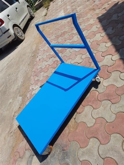 Mild Steel Ms Platform Trolley At 5800 Piece In Gurugram ID