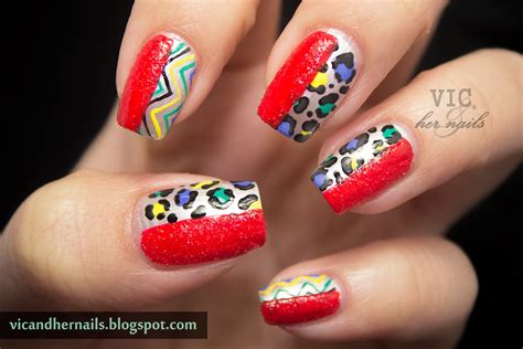 Vic And Her Nails Viccopycat Seizethenail S Colorful Half Nail