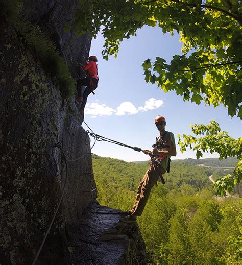 Ziplines 4 Via Ferrata Mont Catherine 4h Mont Tremblant