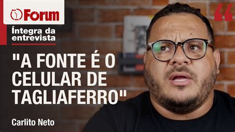 Carlito Neto Detona Matéria Da Folha E Diz Que Fonte é Celular De Ex Assessor De Moraes Youtube