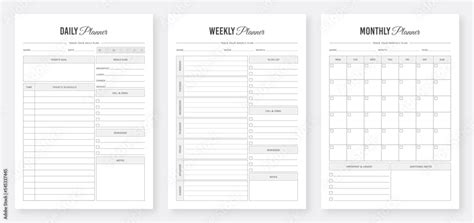 Free Printable Daily Weekly Monthly Planner | edu.svet.gob.gt