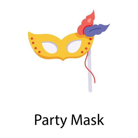 Trendy Party Mask 17688993 Vector Art at Vecteezy