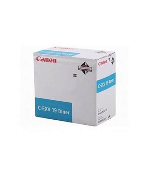 Original Canon C Exv Cyan Toner Cartridge United Copiers