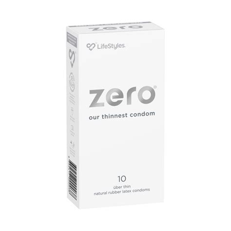 Buy Lifestyles Uber Thin Zero Condoms Pack Coles