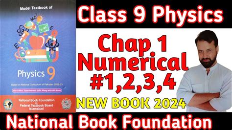 Class 9 Physics National Book Nbf Chapter 1 Numerical 1 2 Physics 9 Class Numerical 3 4 Fbise