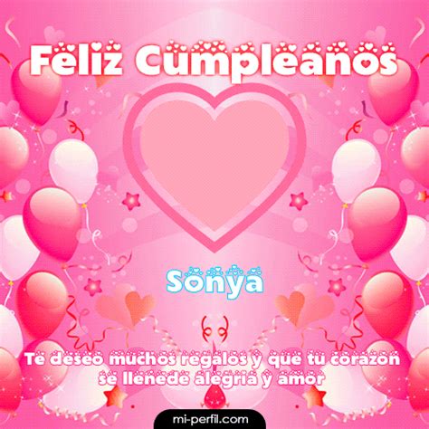 Happy Birthday Sonya  🎂 Images Animated Wishes【28 S】 Make Her