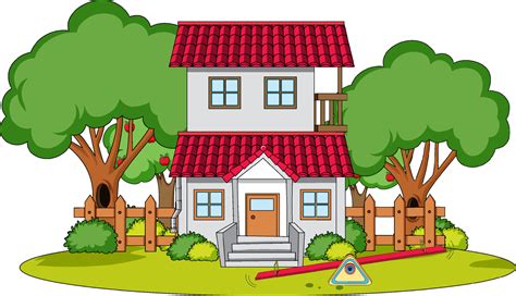 Doodle House Cartoon Design 6891766 Vector Art At Vecteezy