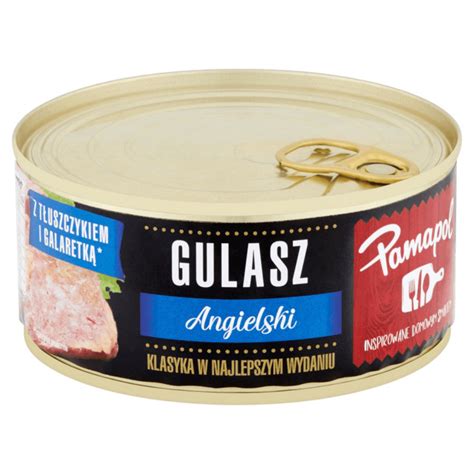 PAMAPOL Gulasz Angielski Konserwa 300g Pakomarket