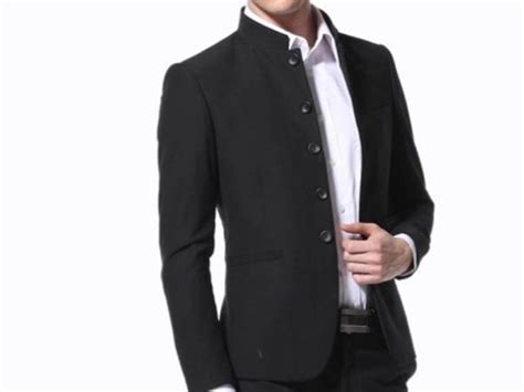 Costume Homme Col Mao Fermeleycaut Fr