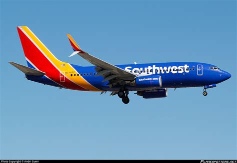 N7747C Southwest Airlines Boeing 737 7BD WL Photo By Andri Cueni ID