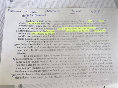 Comment Rédiger Un Commentaire De Texte En Philo Texte Préféré